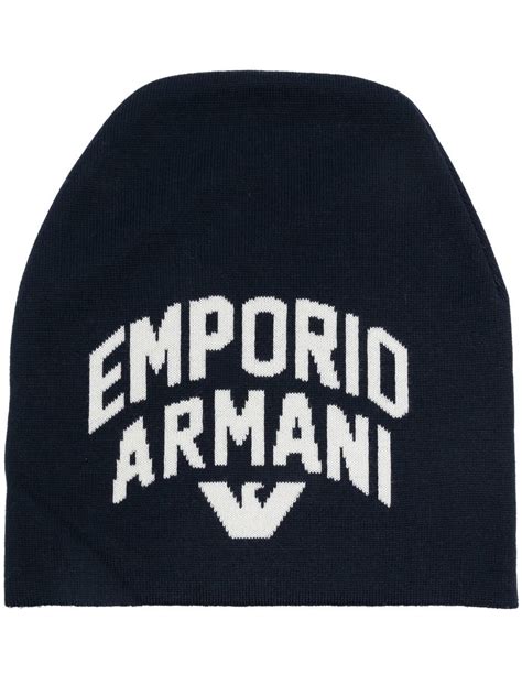 armani hats mens|emporio armani beanie for men.